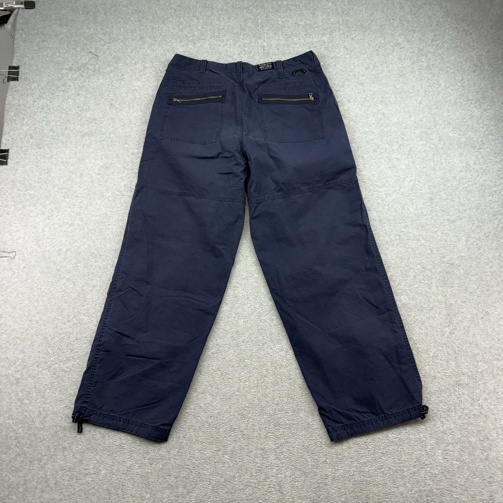 Tommy Hilfiger Military‎ Issued Vintage Utility Pants Navy Men's 34x30 Baggy y2k - Picture 2 of 15